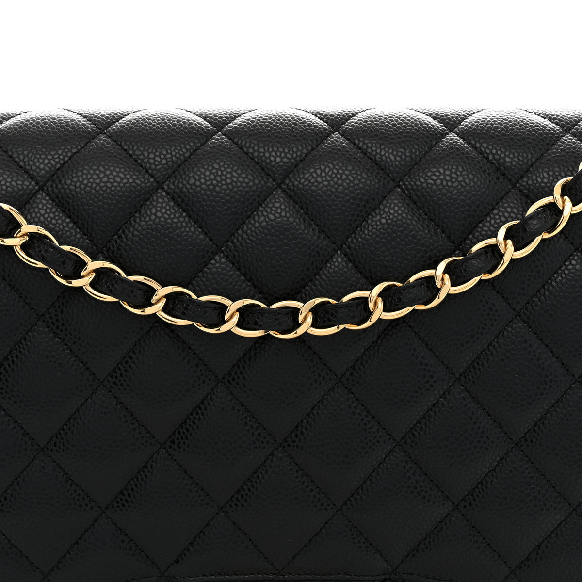 Chanel Caviar Quilted Maxi Double Flap Black 8 of 11