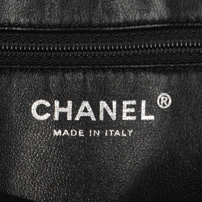 Chanel Caviar Half Moon Wallet On Chain WOC Black 6 of 7