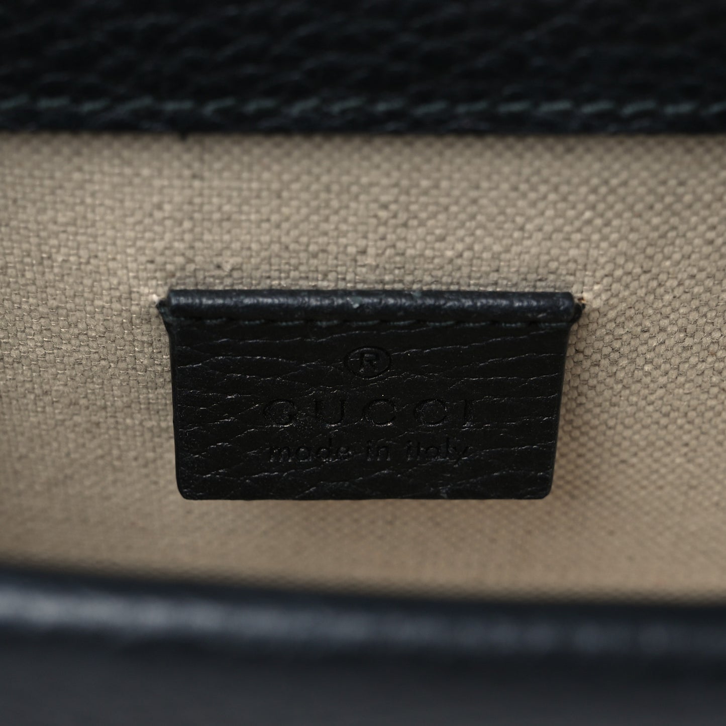 Calfskin Mini Dionysus Shoulder Bag Black