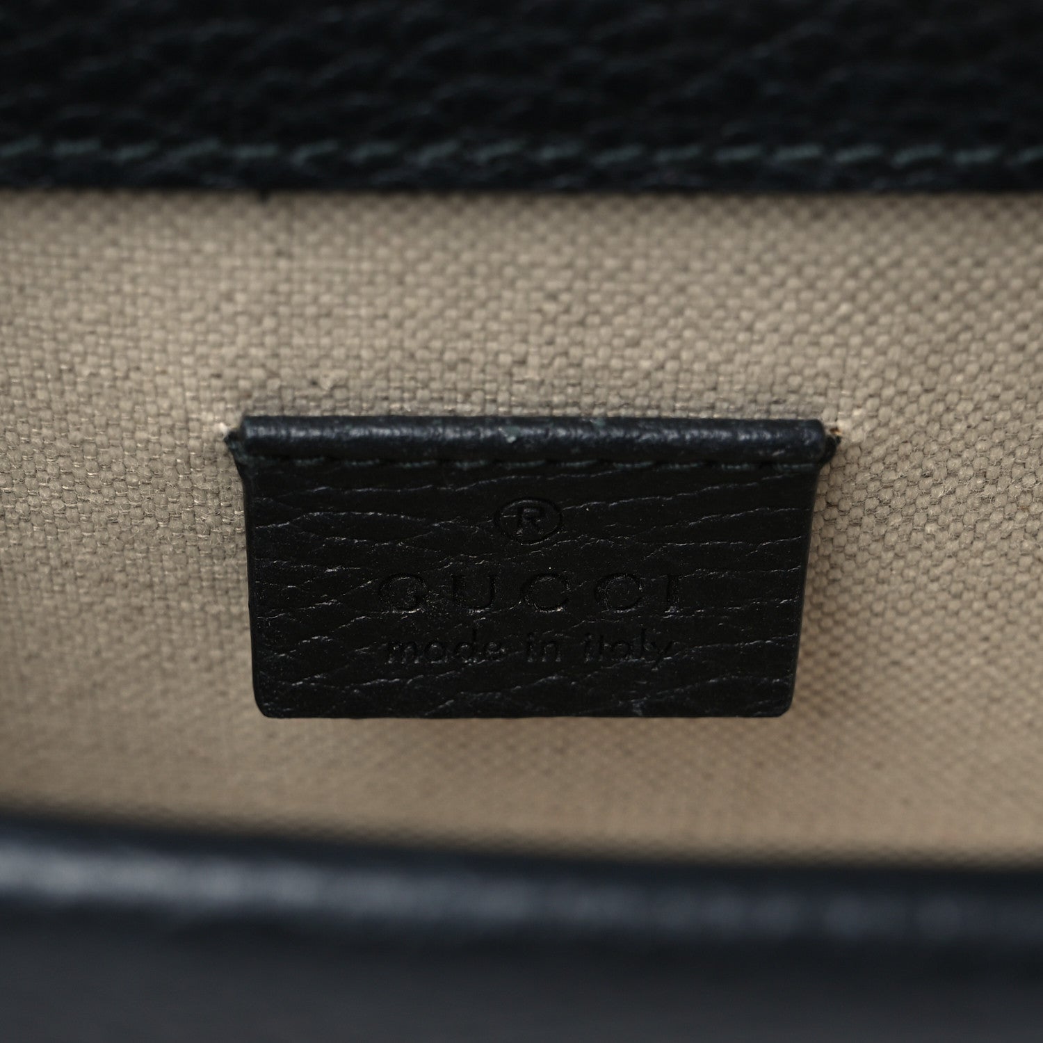 Gucci Calfskin Mini Dionysus Shoulder Bag Black 6 of 9