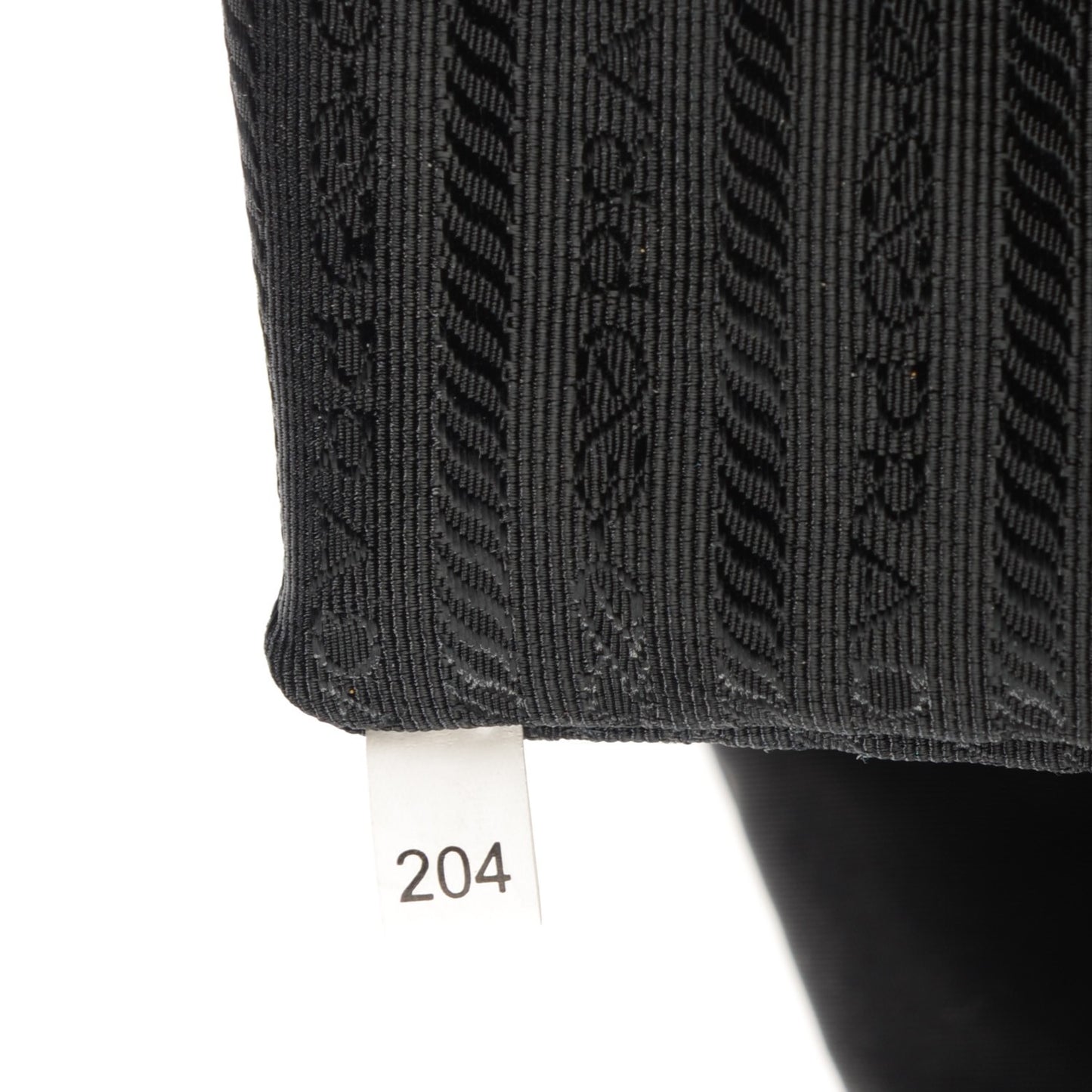 Tessuto Nylon Vitello Daino Tote Nero Black