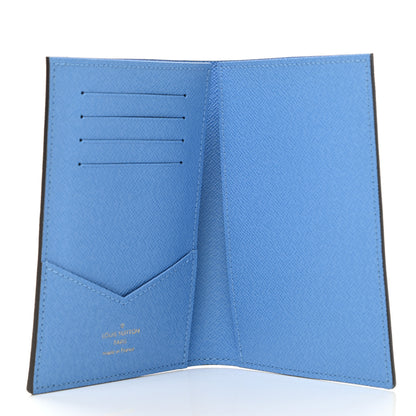 Louis Vuitton Monogram 2021 Christmas Animation China Passport Cover Myosotis Blue 5 of 7