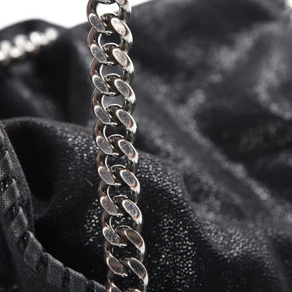 Stella McCartney Shaggy Deer Falabella Fold Over Tote Black 8 of 11