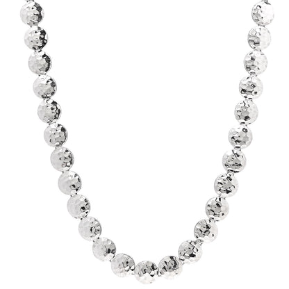 John Hardy Sterling Silver Dot Hammered Link Necklace 1 of 4