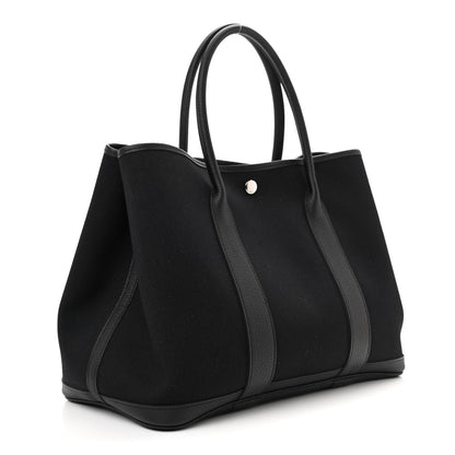Hermes Toile Negonda Garden Party Tote 36 MM Black 3 of 10