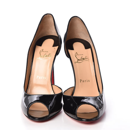 Christian Louboutin Patent Demi You 100 Pumps 39.5 Black 2 of 10