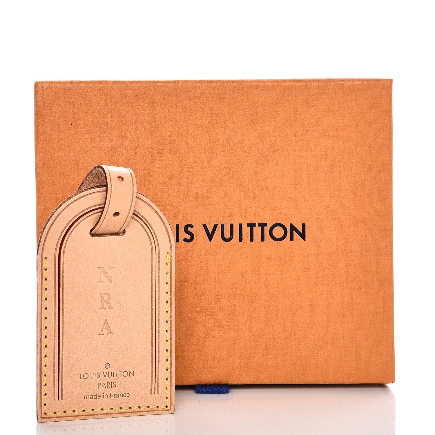 Louis Vuitton Vachetta Luggage Tag 3 of 3