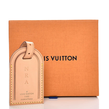 Louis Vuitton Vachetta Luggage Tag 3 of 3