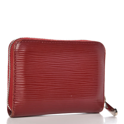 Louis Vuitton Epi Zippy Coin Purse Rubis 3 of 10