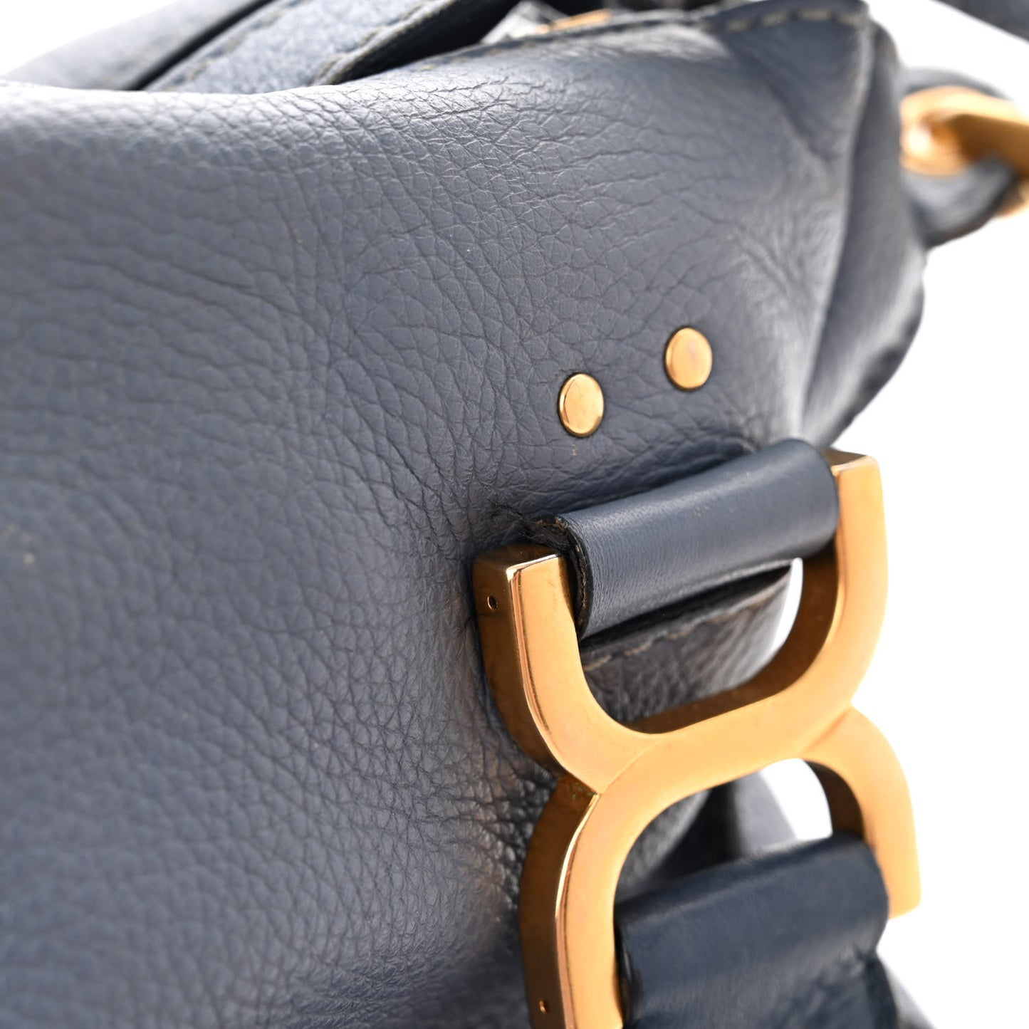 Calfskin Medium Marcie Satchel Cloudy Blue