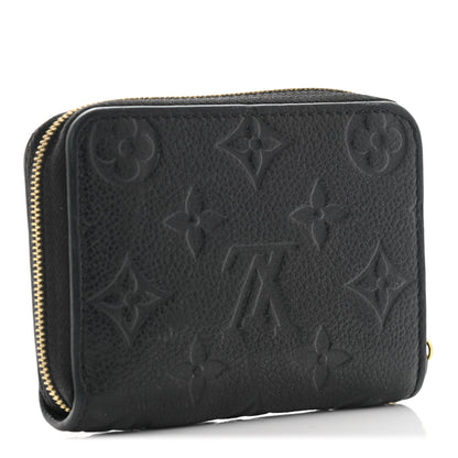 Louis Vuitton Empreinte Zippy Coin Purse Black 4 of 8