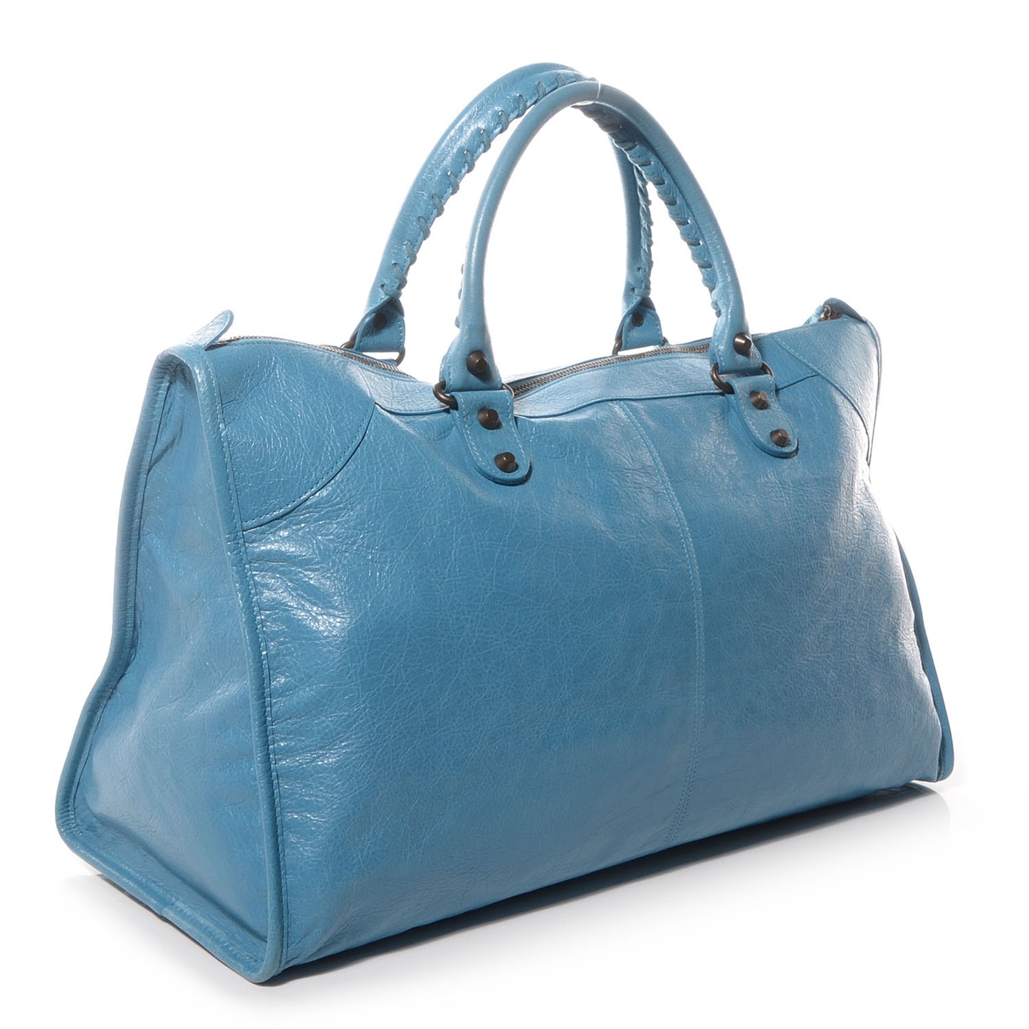 Agneau Work Bleu Indigo