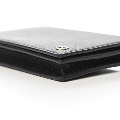 Gucci Dollar Calfskin Medium Betty Chain Wallet Black 11 of 12