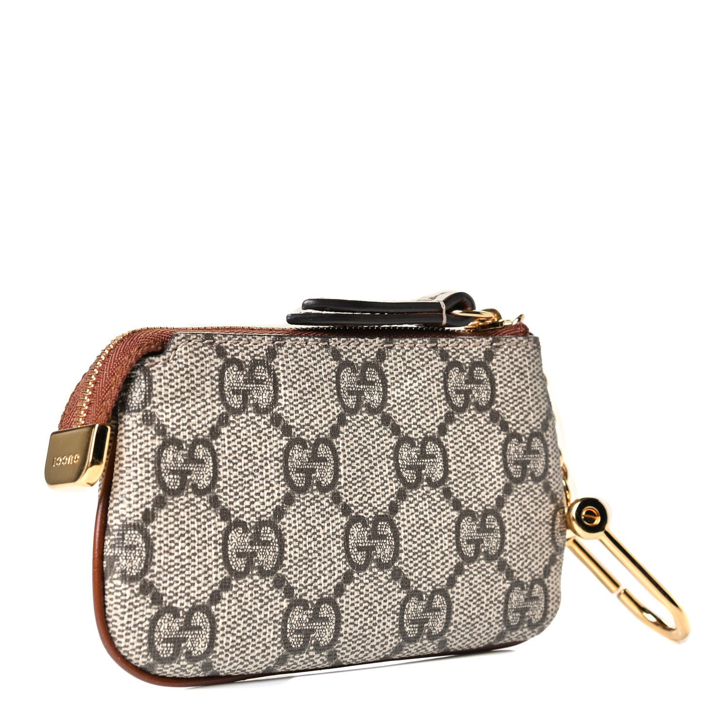Gucci GG Supreme Monogram Key Case Brown 2 of 5