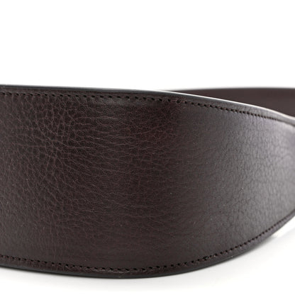 The Row Grained Calfskin Half Moon Shoulder Bag Brown 9 of 9