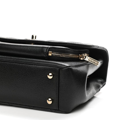 Chanel Caviar Quilted Medium Business Affinity Flap Black 10 of 11