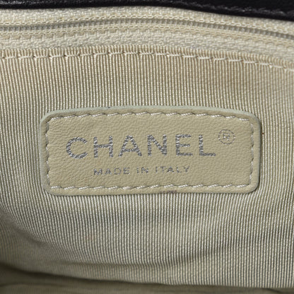 Chanel Washed Lambskin Mini Chain Around Messenger Black 6 of 7