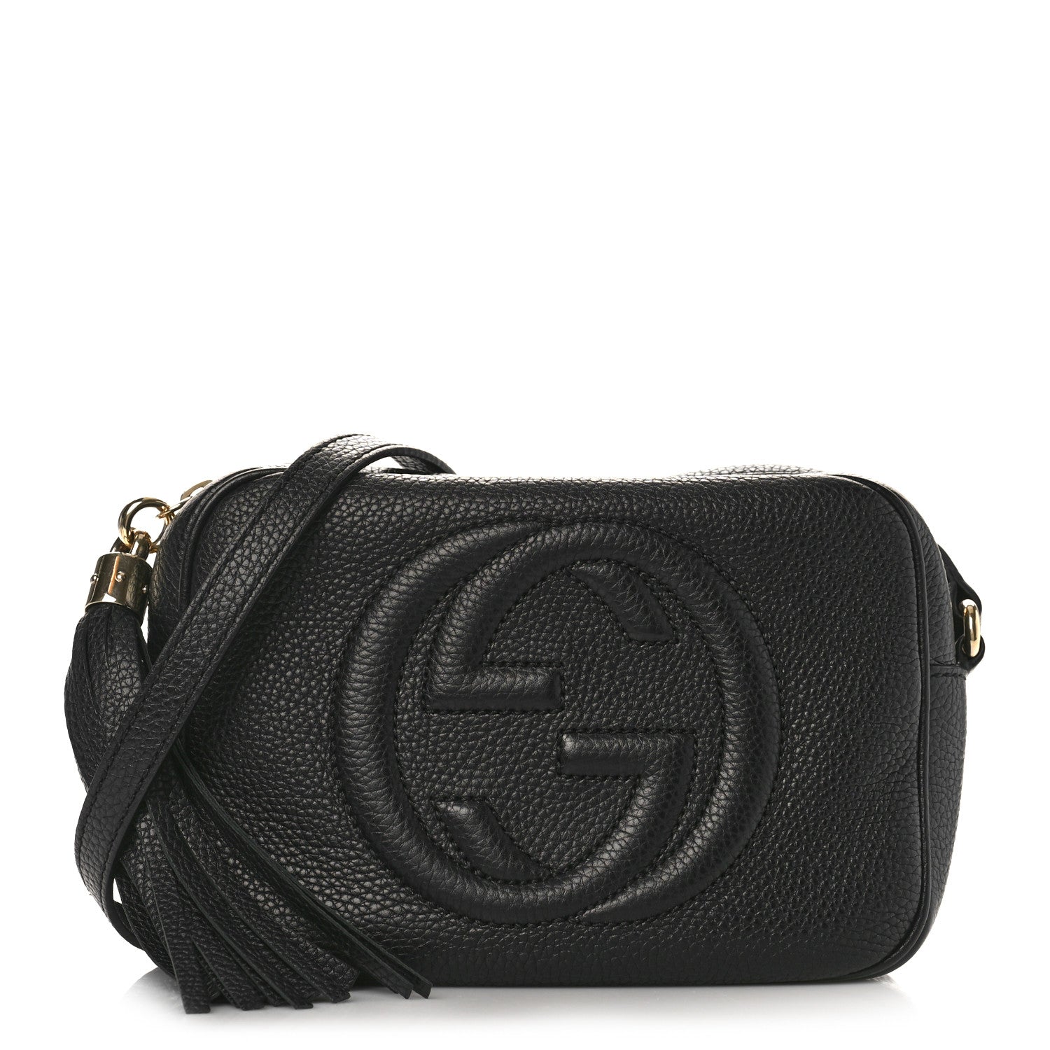 Gucci Pebbled Calfskin Small Soho Disco Bag Black 1 of 13
