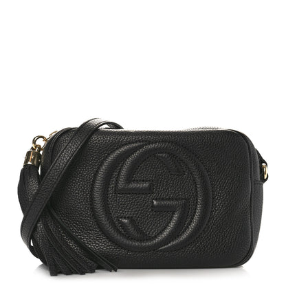 Gucci Pebbled Calfskin Small Soho Disco Bag Black 1 of 13