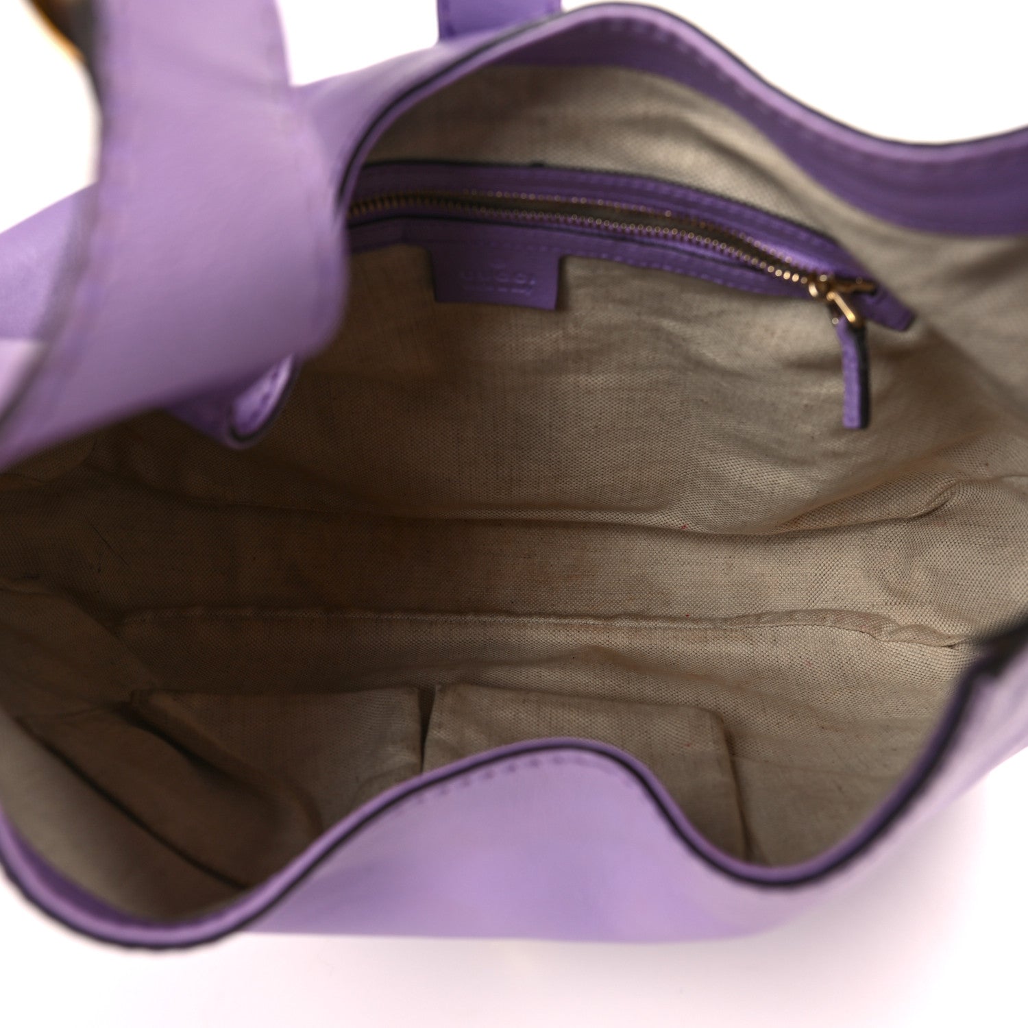 Gucci Calfskin Medium New Jackie Shoulder Bag Lilac 5 of 10