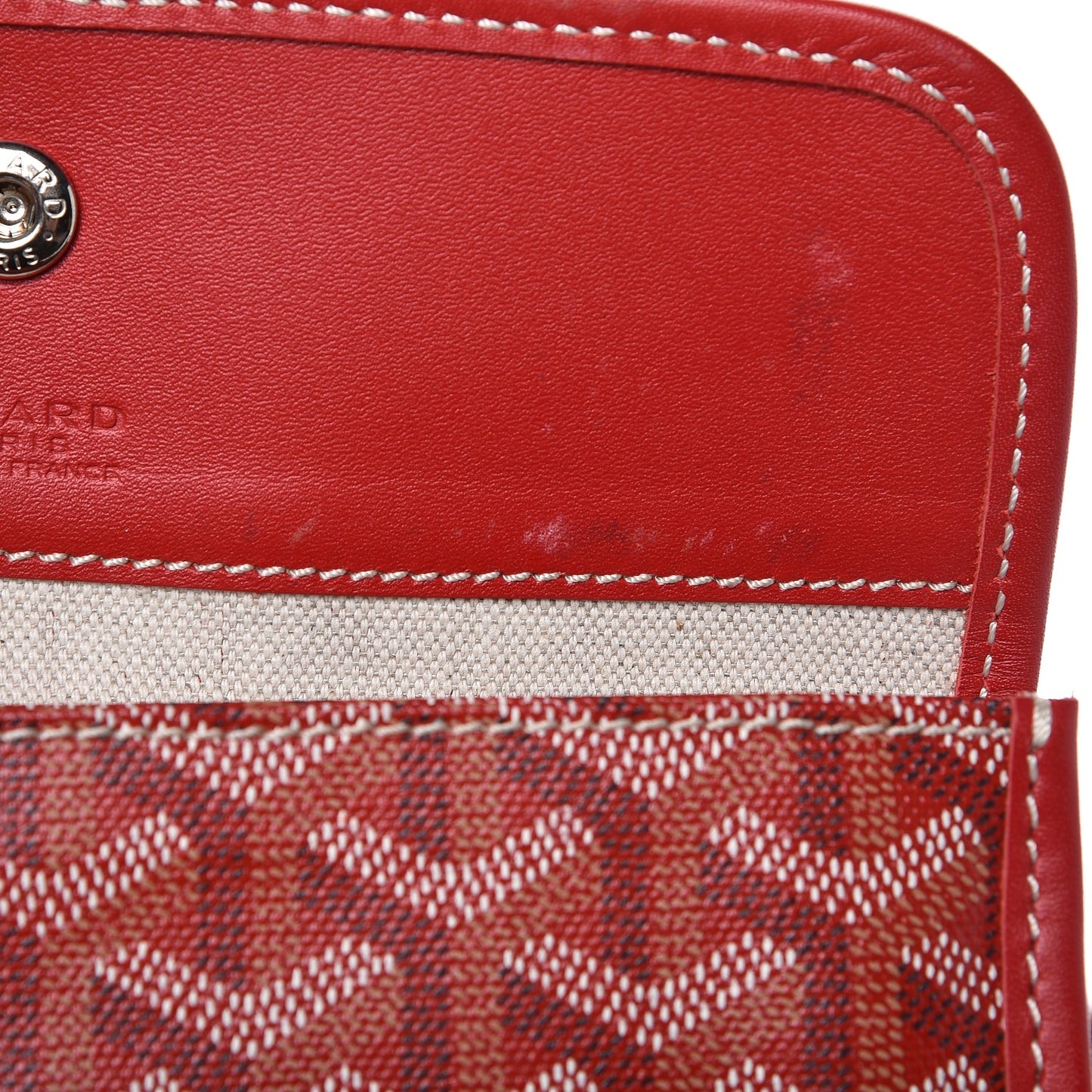 Goyardine Saint Louis GM Red