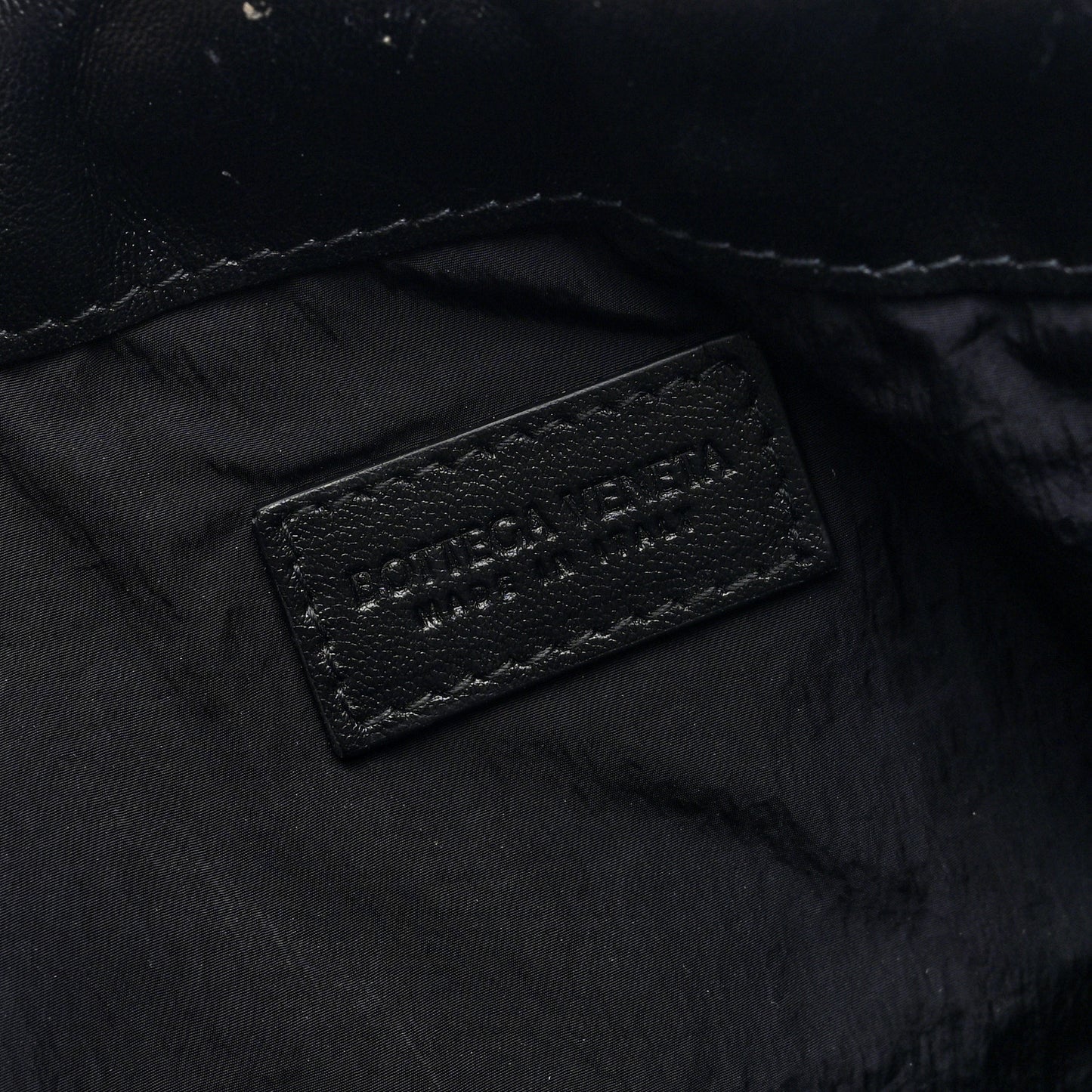 Nappa Intrecciato Medium Dustbag Black