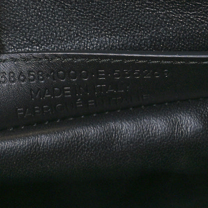 Balenciaga Calfskin Le Dix Soft Cabas M Shoulder Bag Black 7 of 11