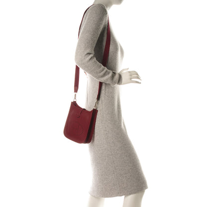 Hermes Epsom Evelyne TPM Rouge Grenat 2 of 7