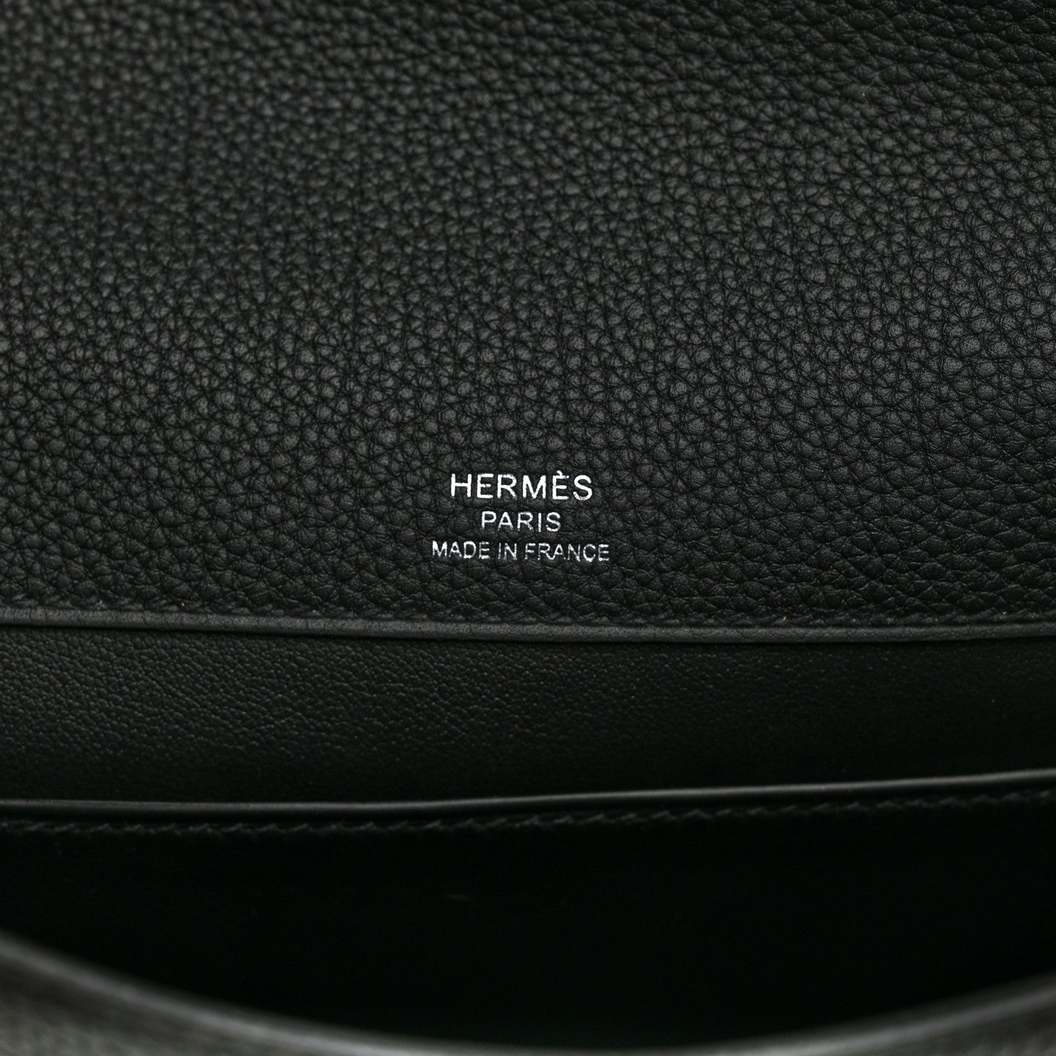 Hermes Togo Sac A Depeches 21 Messenger Bag Black 6 of 10