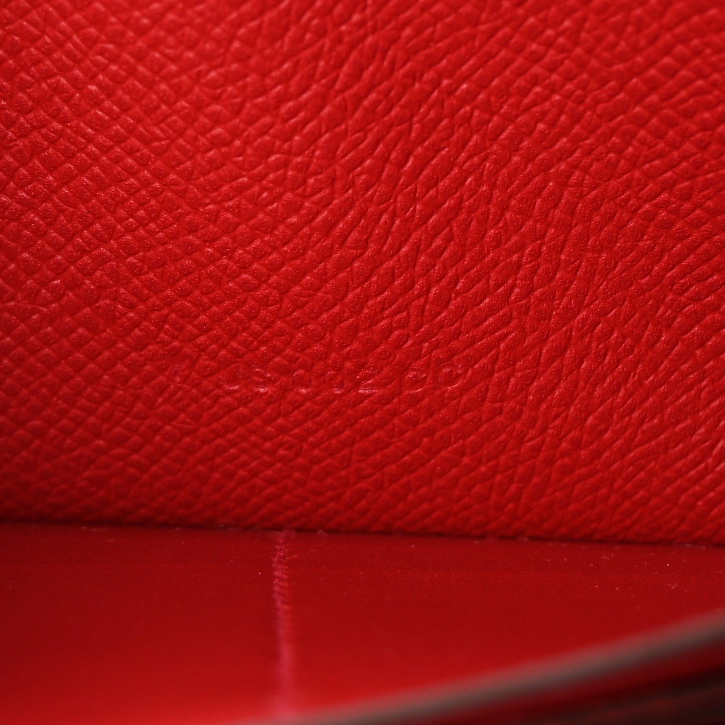 Epsom Kelly Longue Wallet Rouge Casaque