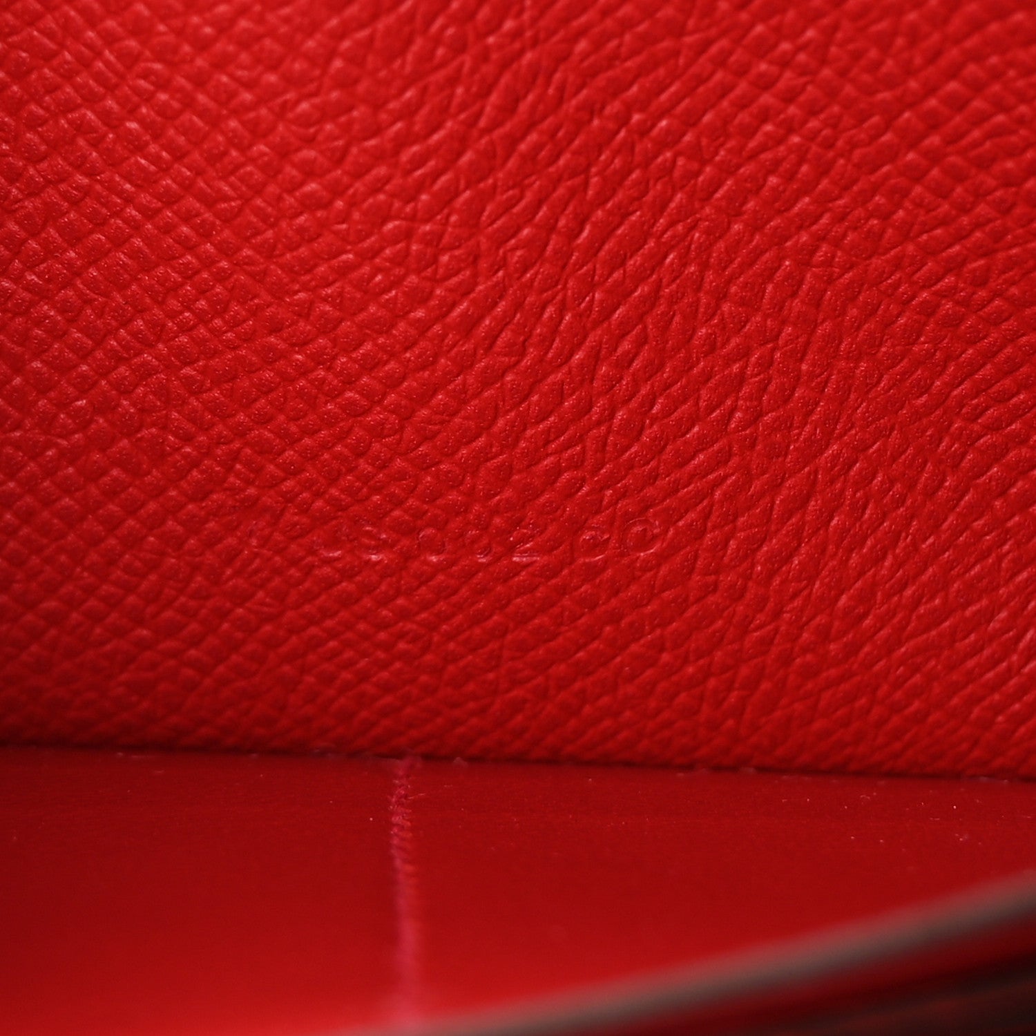 Hermes Epsom Kelly Longue Wallet Rouge Casaque 7 of 8