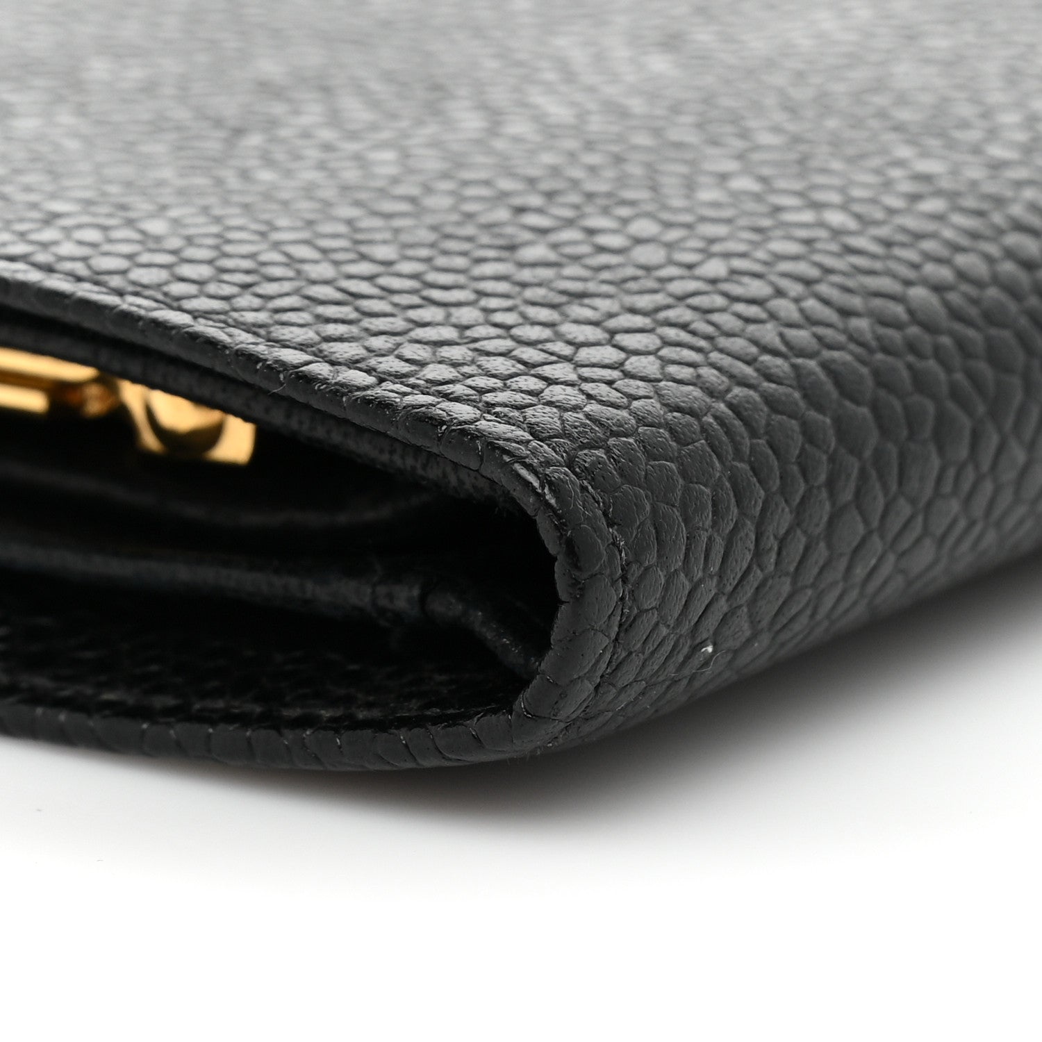 Chanel Caviar Timeless CC French Wallet Black 12 of 15