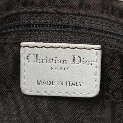 Christian Dior Lambskin Cannage Small Hobo White 6 of 18