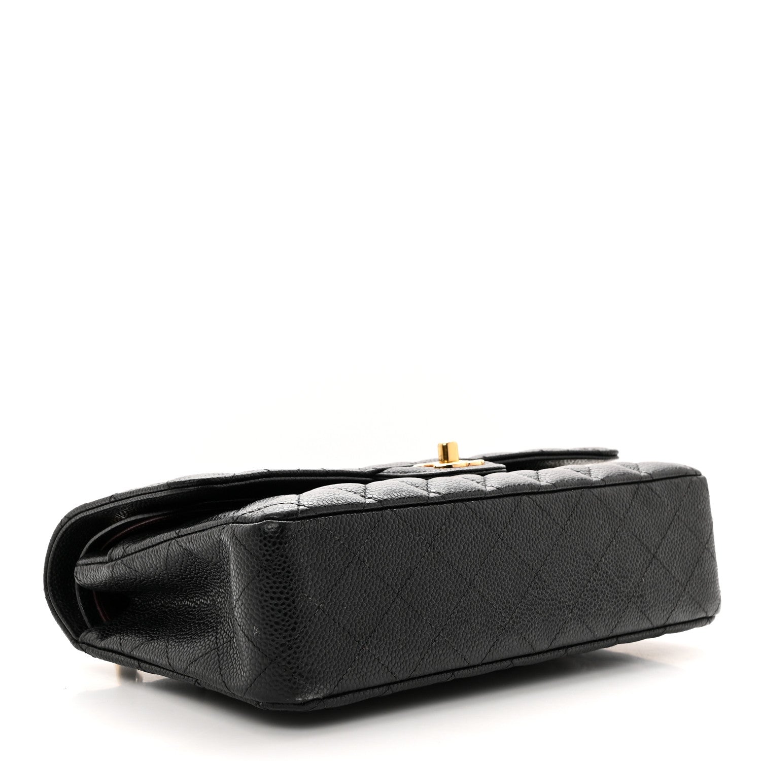 Chanel Caviar Quilted Medium Double Flap Black 4 of 11