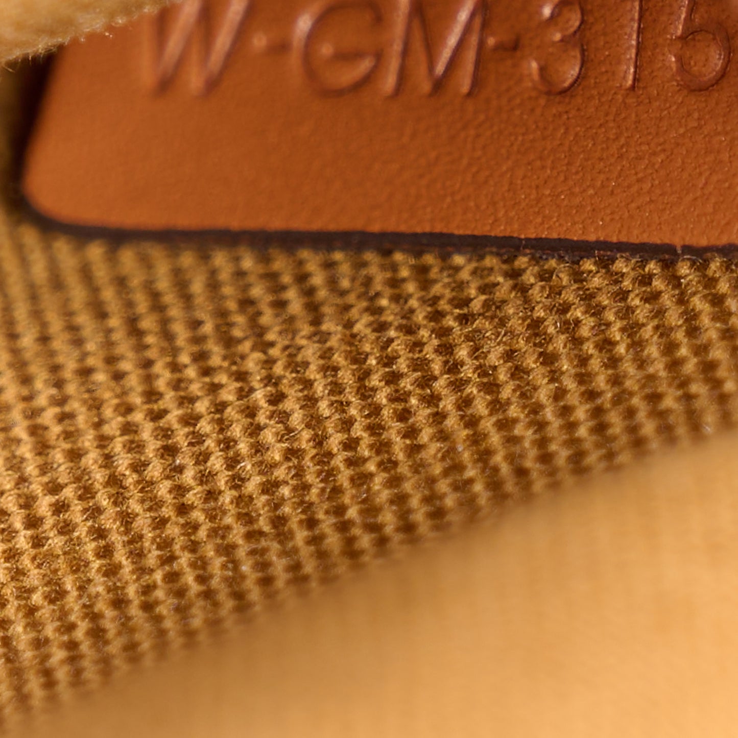 Triomphe Canvas Medium Folco Bag Tan