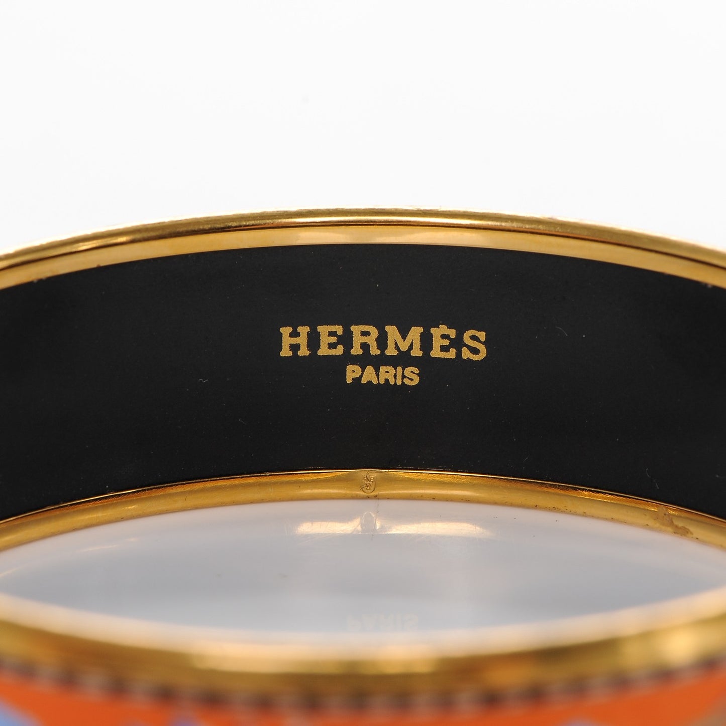 Enamel Printed Wide Brazil Bracelet 62