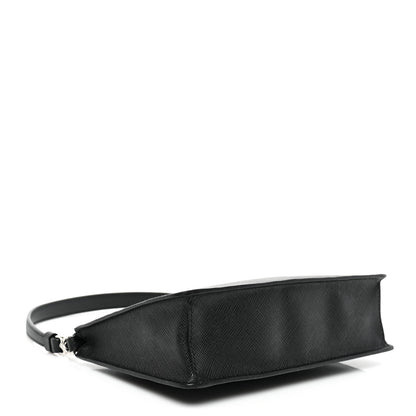 Prada Saffiano Mini Shoulder Bag Black 5 of 7