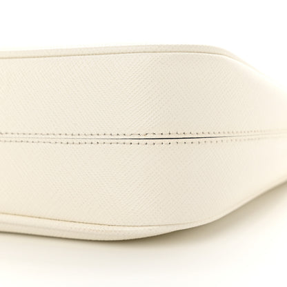 Prada Saffiano Lux Mini Re-Edition Shoulder Bag White 10 of 13