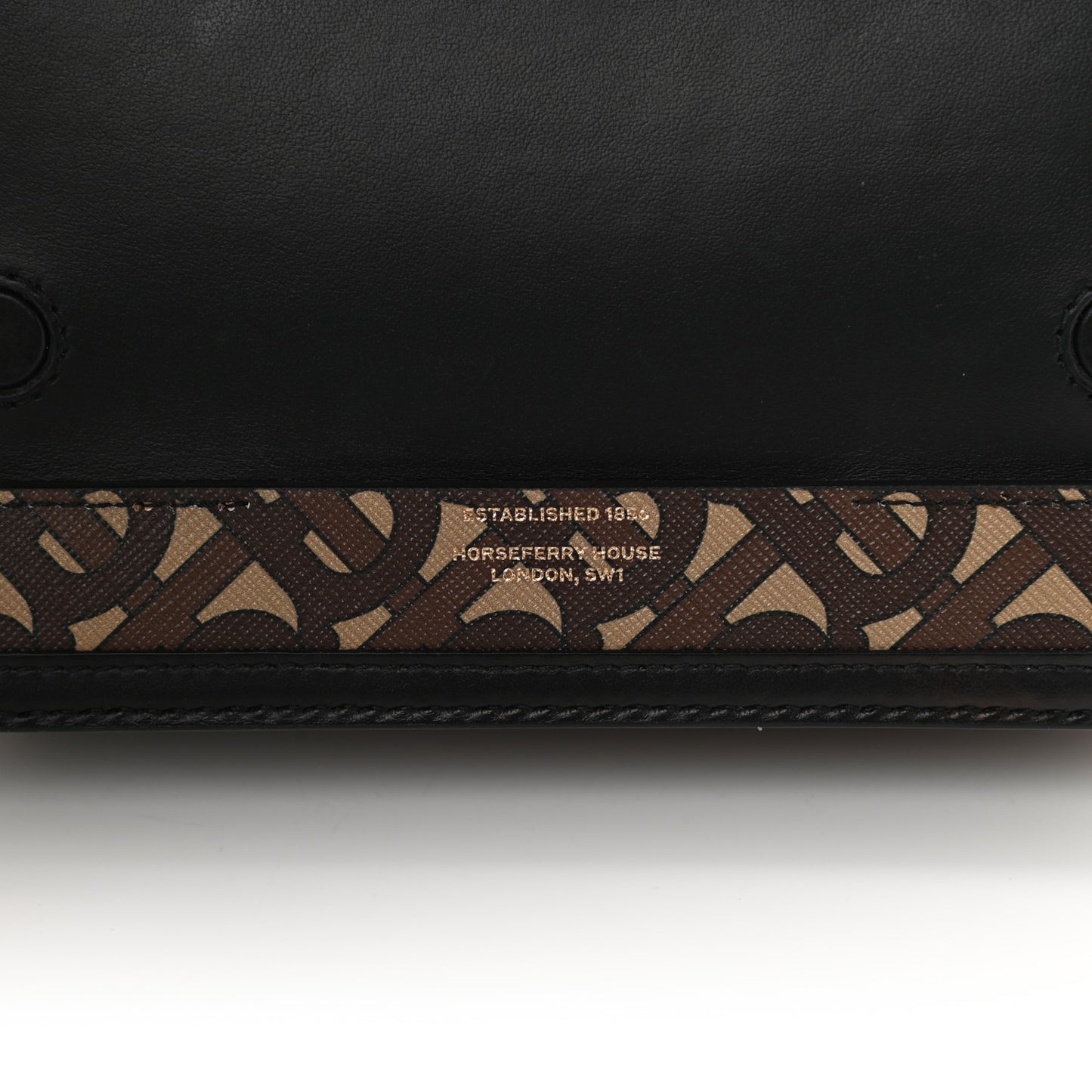 E-Canvas Monogram Small Grace Bag Bridle Brown