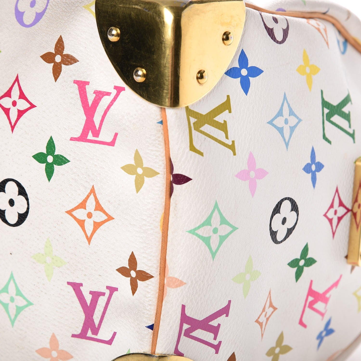 Louis Vuitton Monogram Multicolor Speedy 30 White 14 of 18