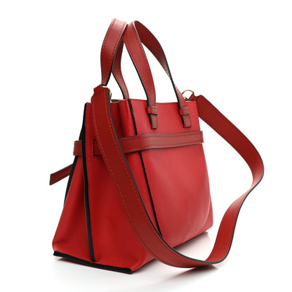 Loewe Calfskin Small Gate Tote Scarlet Red 3 of 10