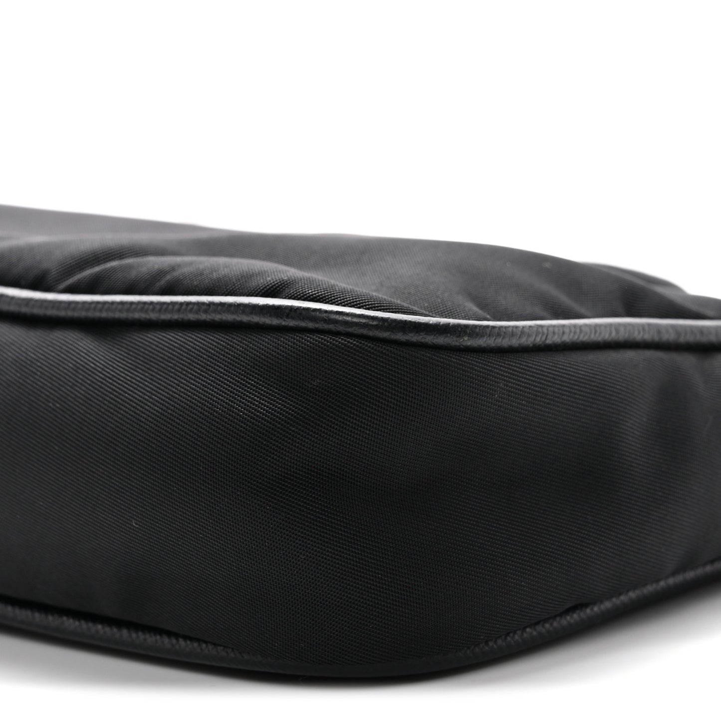 Tessuto Nylon Saffiano Crossbody Bag Black