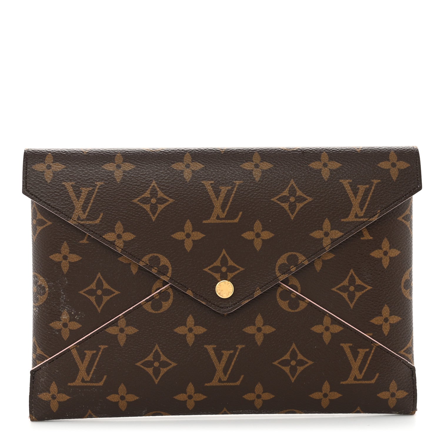 Louis Vuitton Monogram Large Kirigami Pochette Insert Rose Ballerine 2 of 9