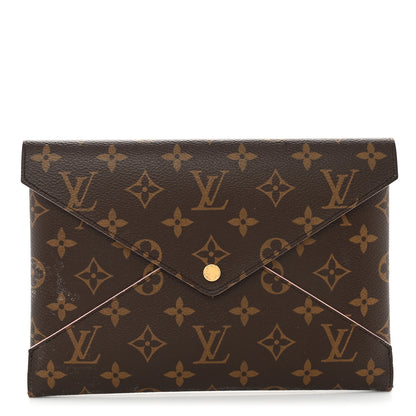 Louis Vuitton Monogram Large Kirigami Pochette Insert Rose Ballerine 2 of 9
