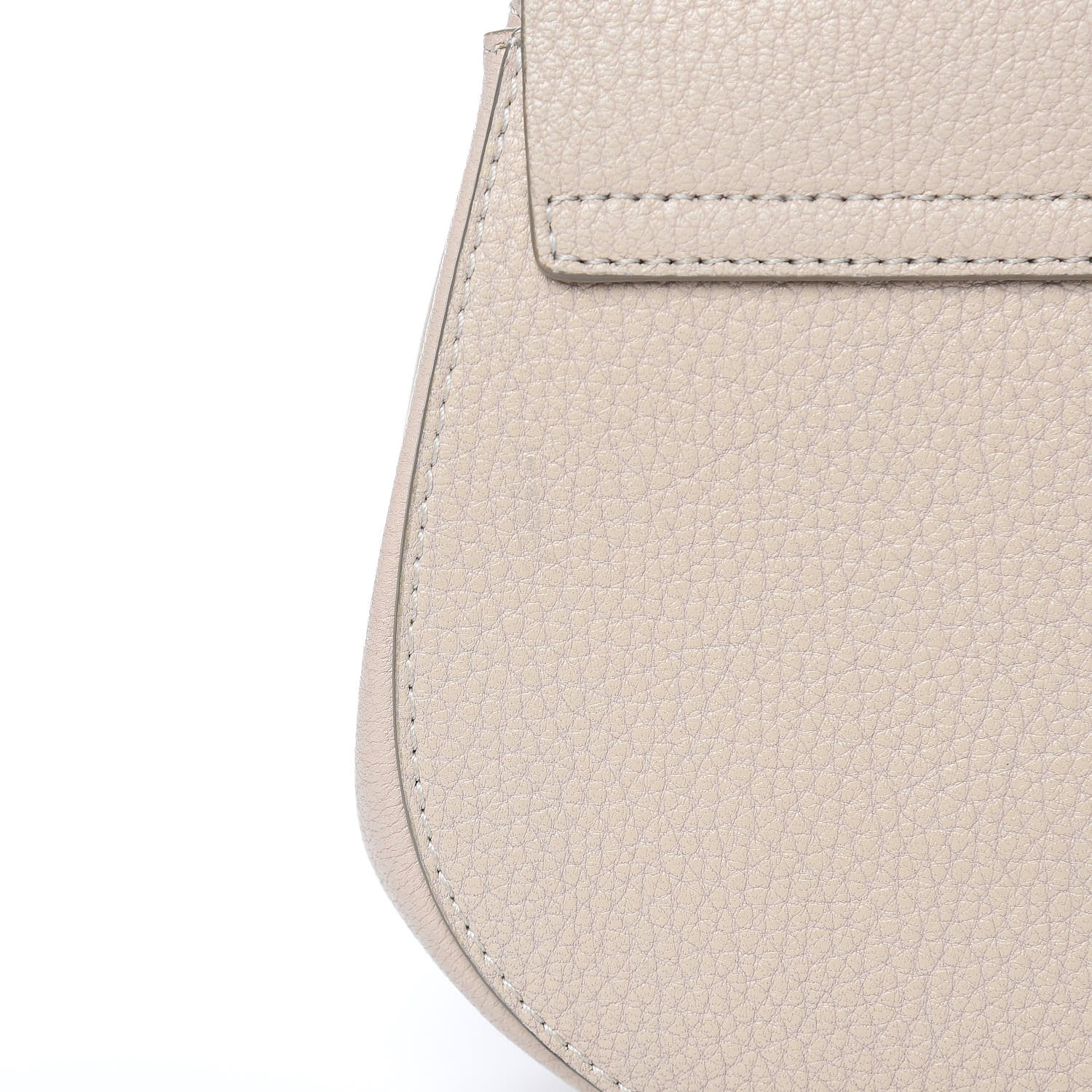 Chloe Grained Lambskin Mini Drew Shoulder Bag Abstract White 10 of 10