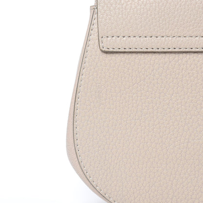 Chloe Grained Lambskin Mini Drew Shoulder Bag Abstract White 10 of 10