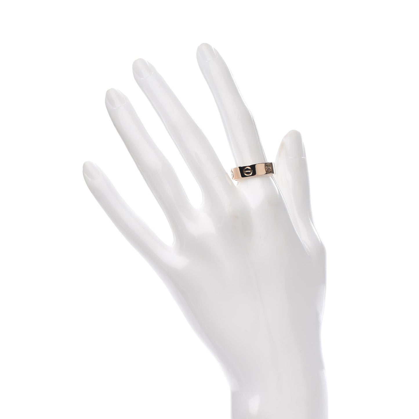 18K Pink Gold 5.5mm LOVE Ring 55 7.25