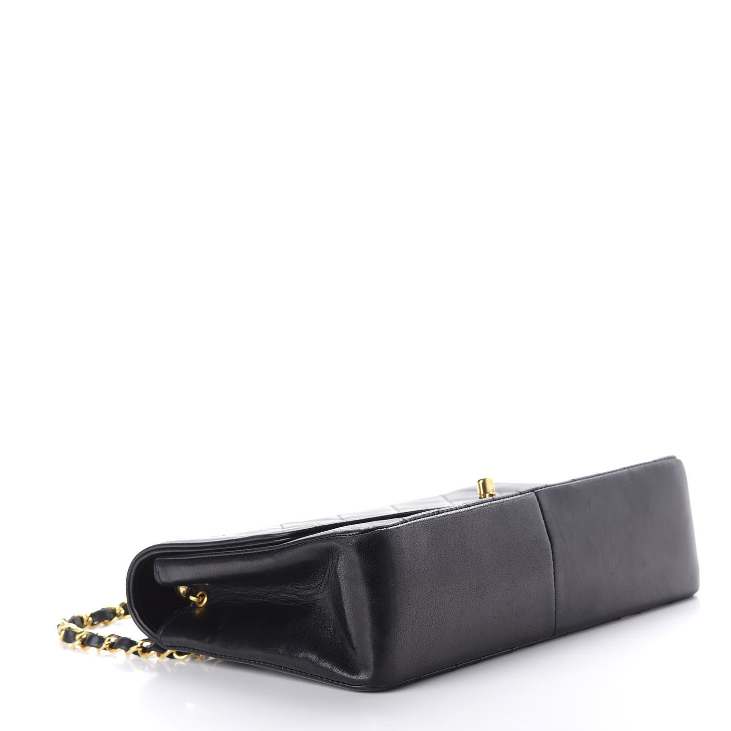 Chanel Lambskin Quilted Medium Single Flap Black 4 of 8