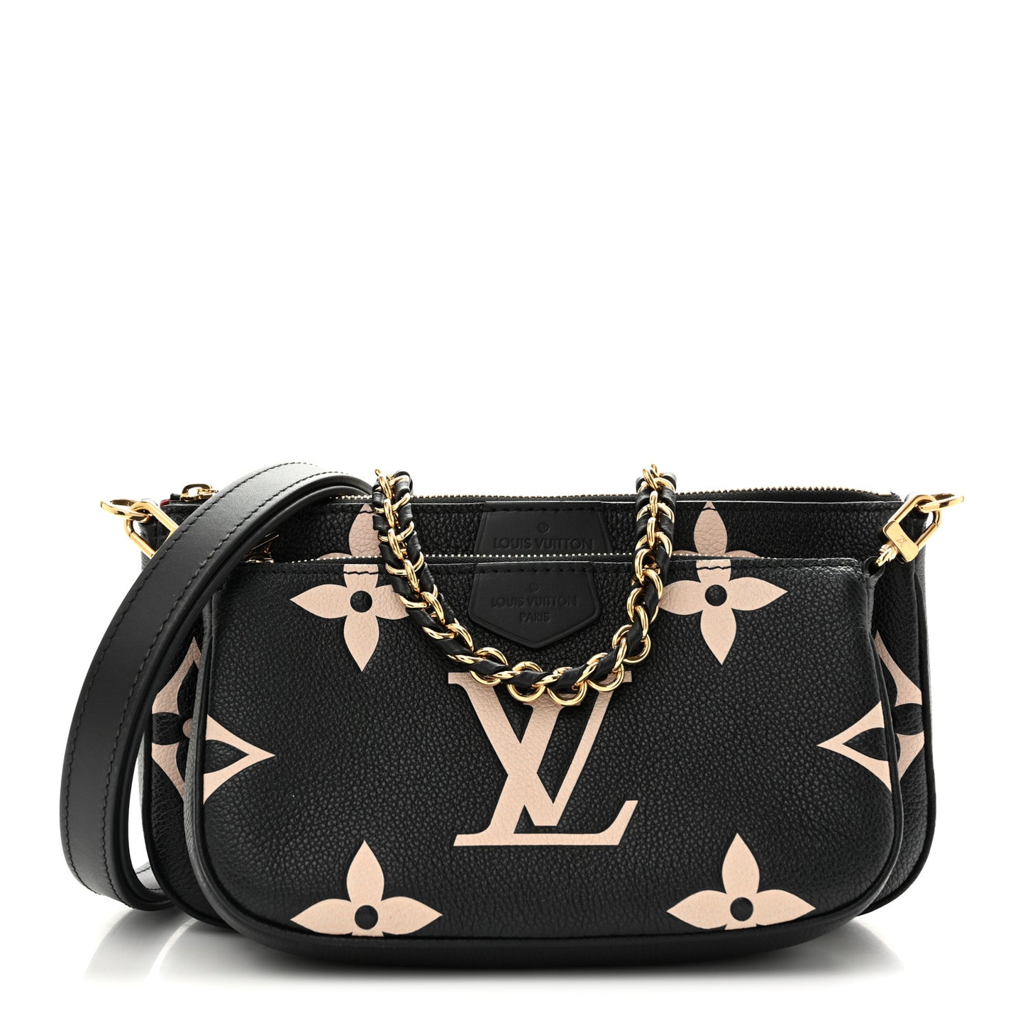 Empreinte Monogram Giant Multi Pochette Accessories Black Beige