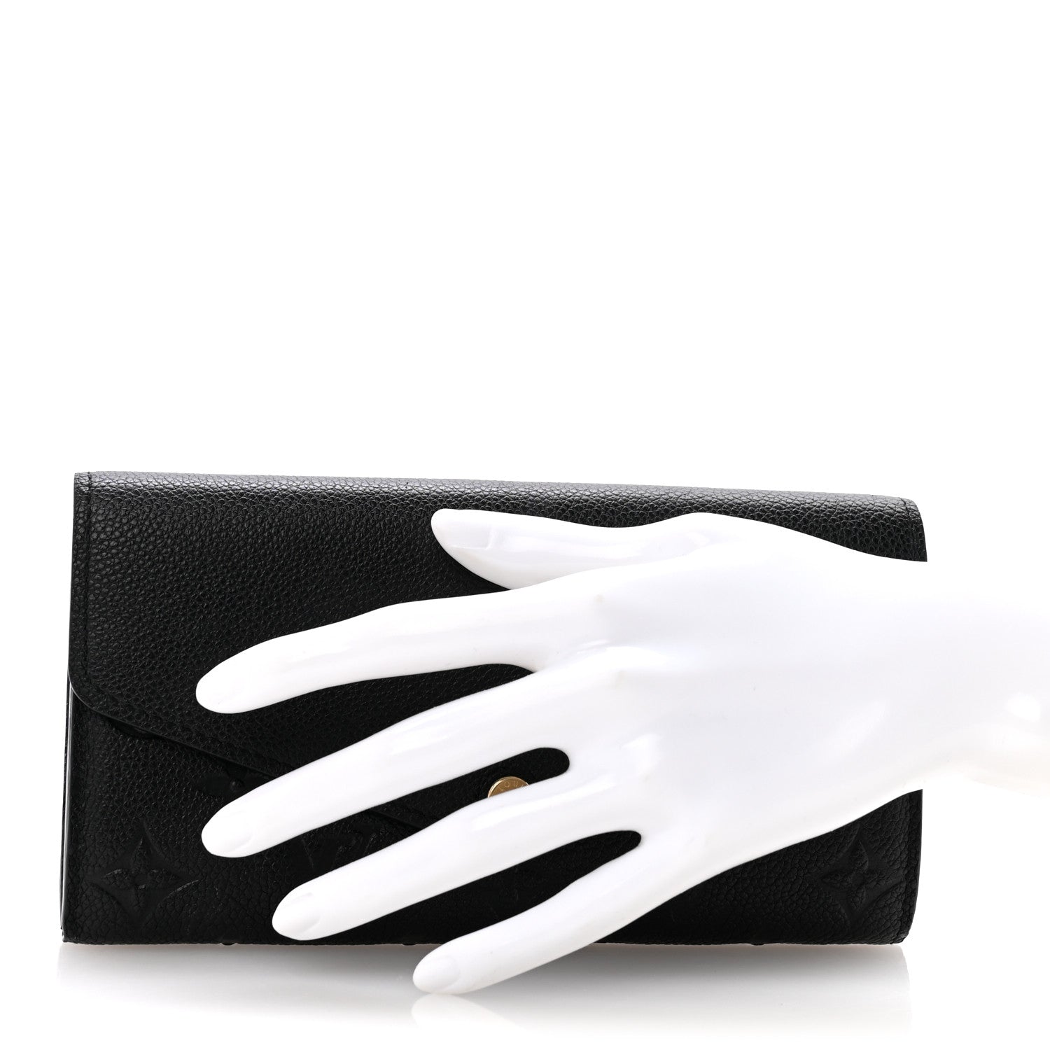 Louis Vuitton Empreinte Sarah Wallet NM Black 2 of 9